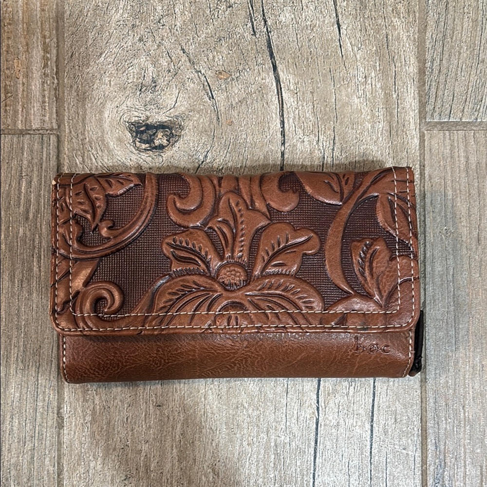 BOC Dark Brown Wallet with Multiple Compartments